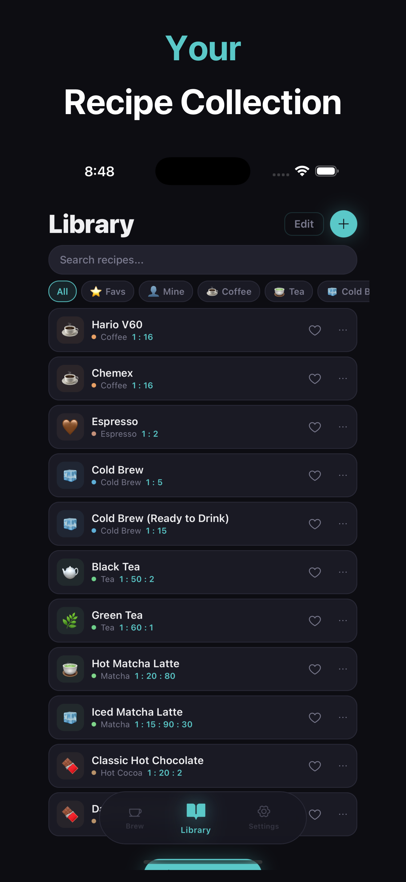 AuRatio recipe library
